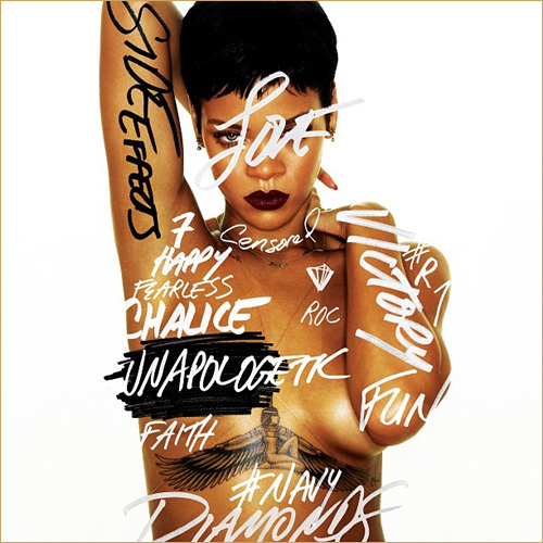 Rihannas aktuelles Album heiß "Unapologetic" und ist jetzt im Handel erhältlich!  Copyright: Universal Music